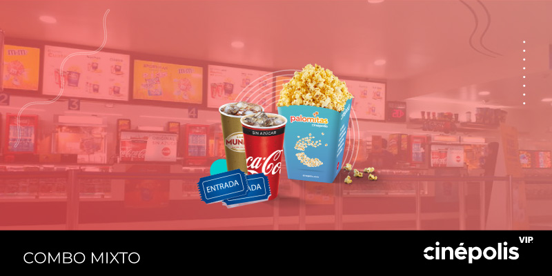 Cinépolis Combo Mixto VIP